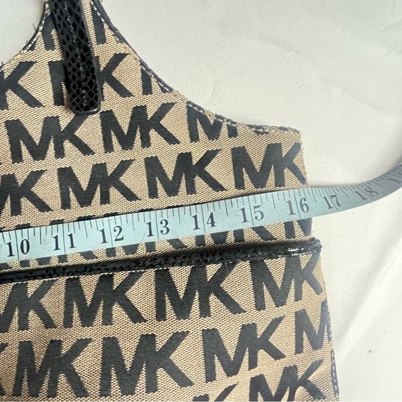 Michael Kors Black and Tan Women's Bag - Picture 8 of 10